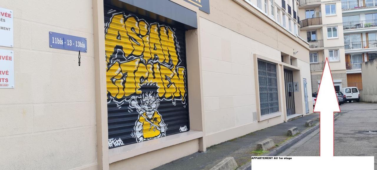 Mairie, Apart 50 M2 , Lumineux , Renove , 4 Pers. Le Havre Luaran gambar